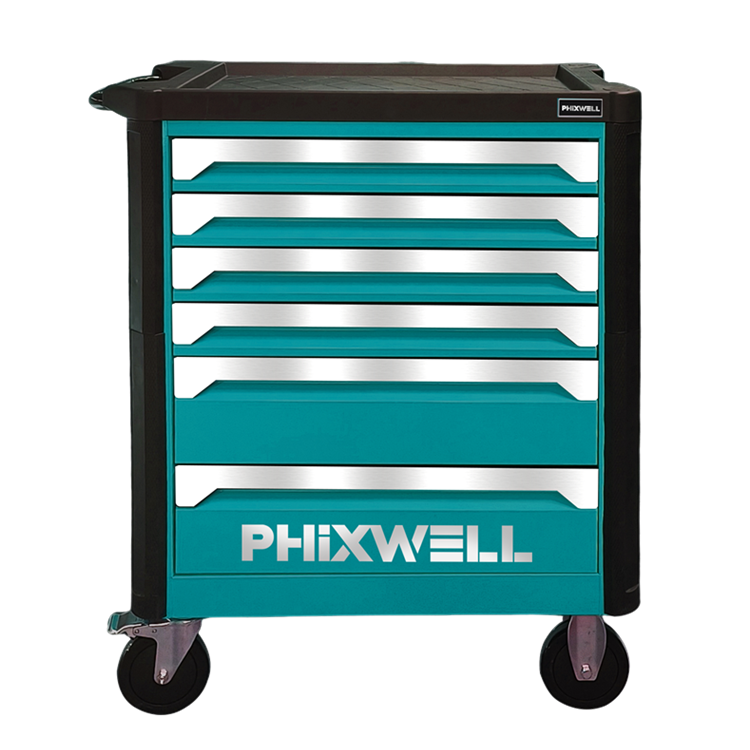 719502 Armário de ferramentas com 7 gavetas PHIXWELL