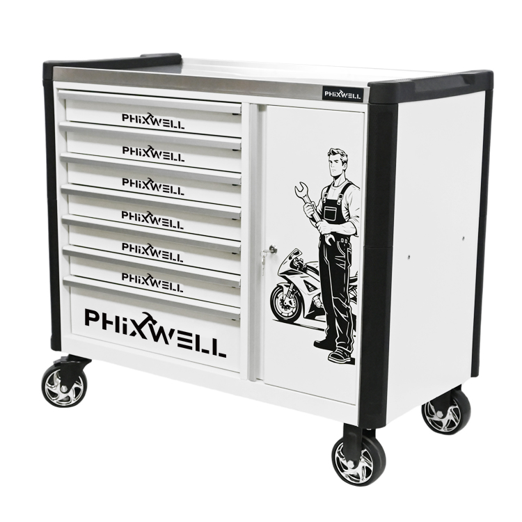 719516 PHIXWELL 7 gaveta novo modelo de armário de ferramentas
