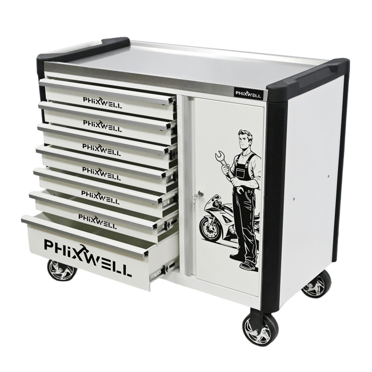 719516 PHIXWELL 7 gaveta novo modelo de armário de ferramentas