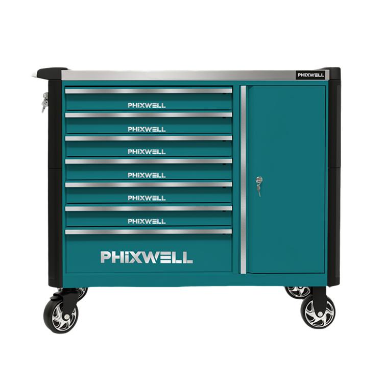719516 PHIXWELL 7 gaveta novo modelo de armário de ferramentas