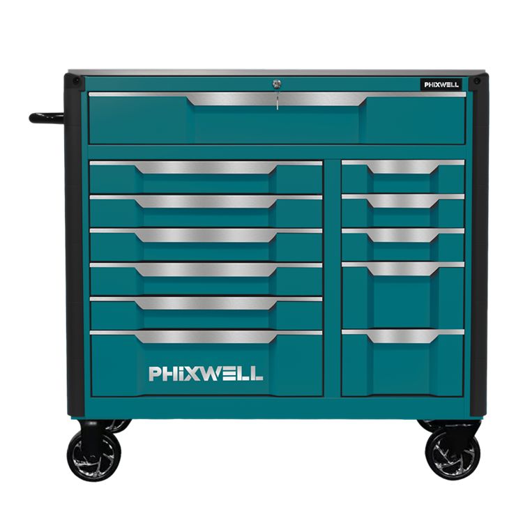 719517 NOVO lançamento armário de ferramentas PHIXWELL com 12 gavetas