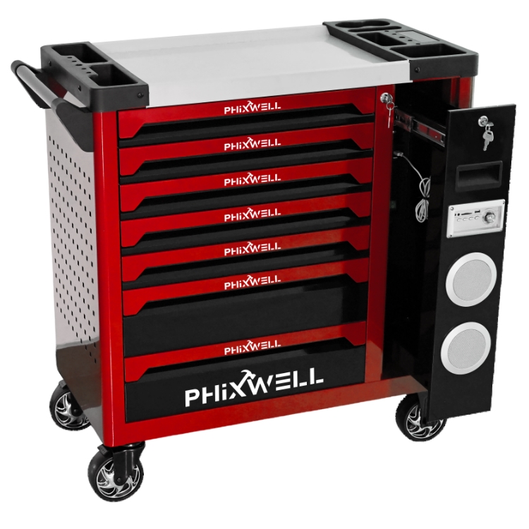 719512 PHIXWELL novo modelo de gabinete de ferramentas com alto-falante