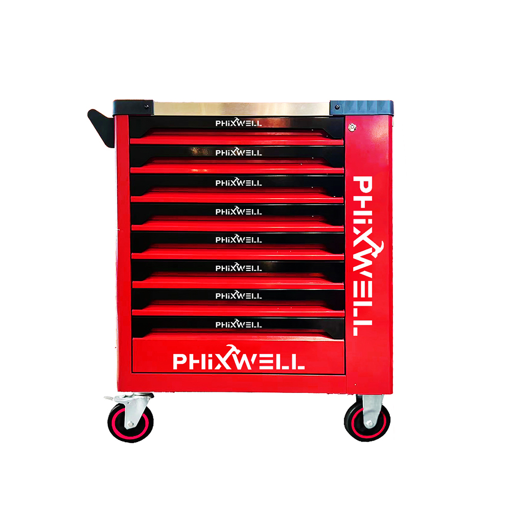 719513 Armário de ferramentas com 8 gavetas PHIXWELL