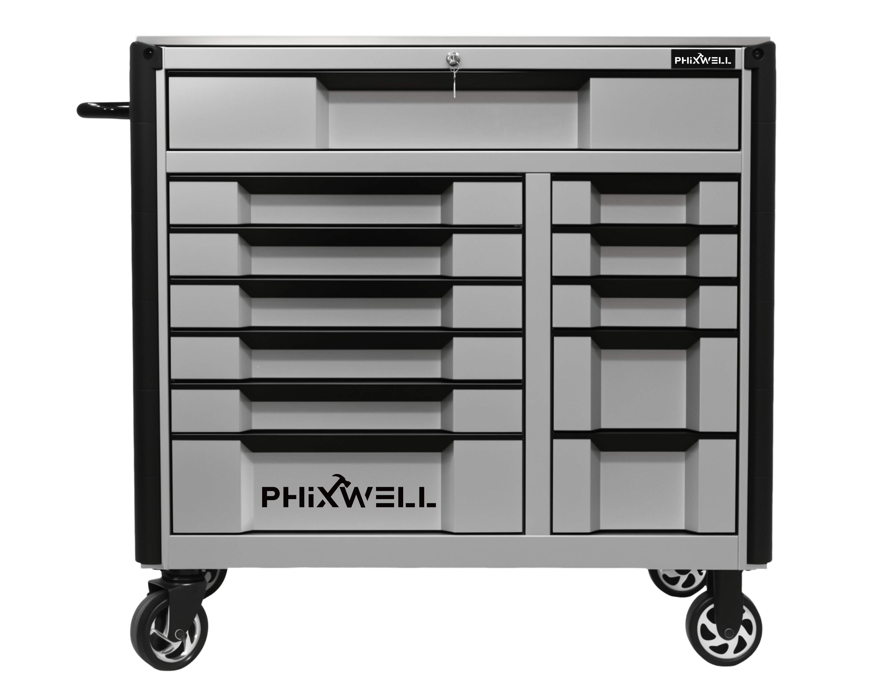 719517 NOVO lançamento armário de ferramentas PHIXWELL com 12 gavetas