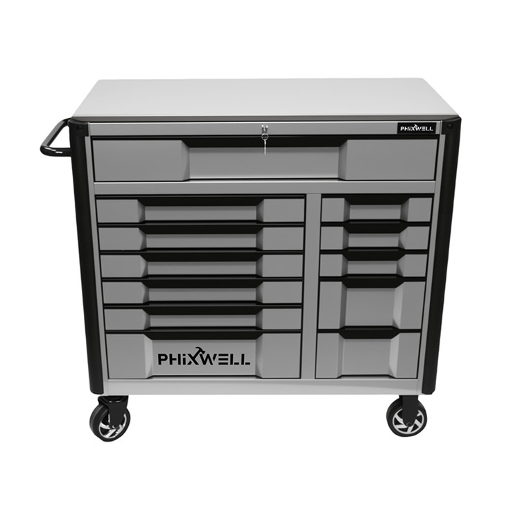 719517 NOVO lançamento armário de ferramentas PHIXWELL com 12 gavetas