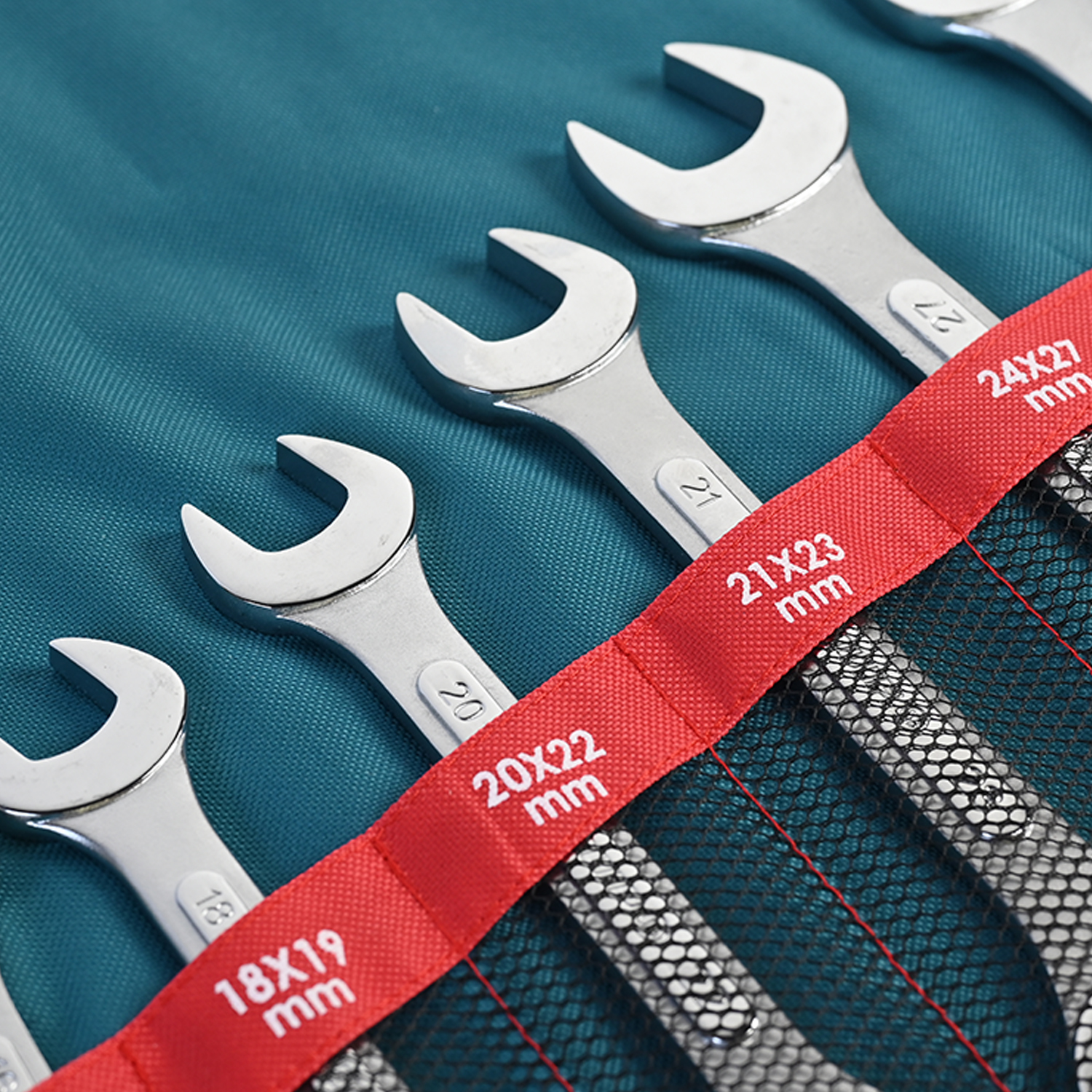 717534 PHIXWELL 12 PCS Conjunto de chave inglesa com nervuras de duas cabeças