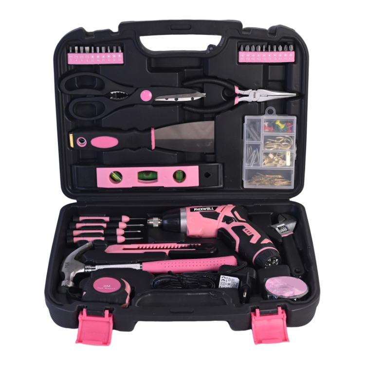 717210 Conjunto de ferramentas manuais femininas PHIXWELL para uso doméstico