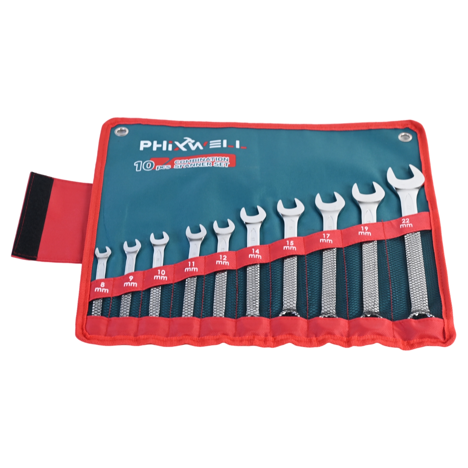 717532 Conjunto de chaves combinadas PHIXWELL 10 PCS