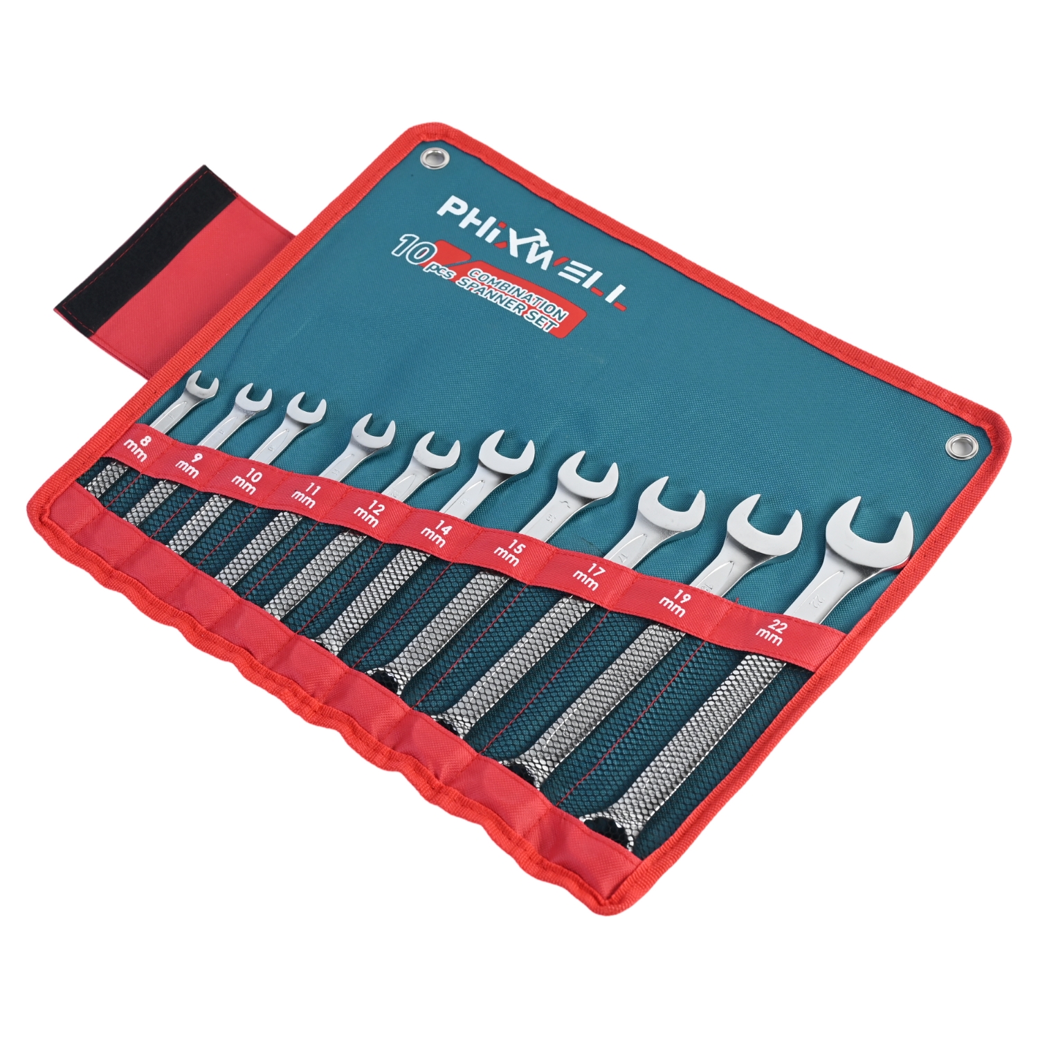 717532 Conjunto de chaves combinadas PHIXWELL 10 PCS