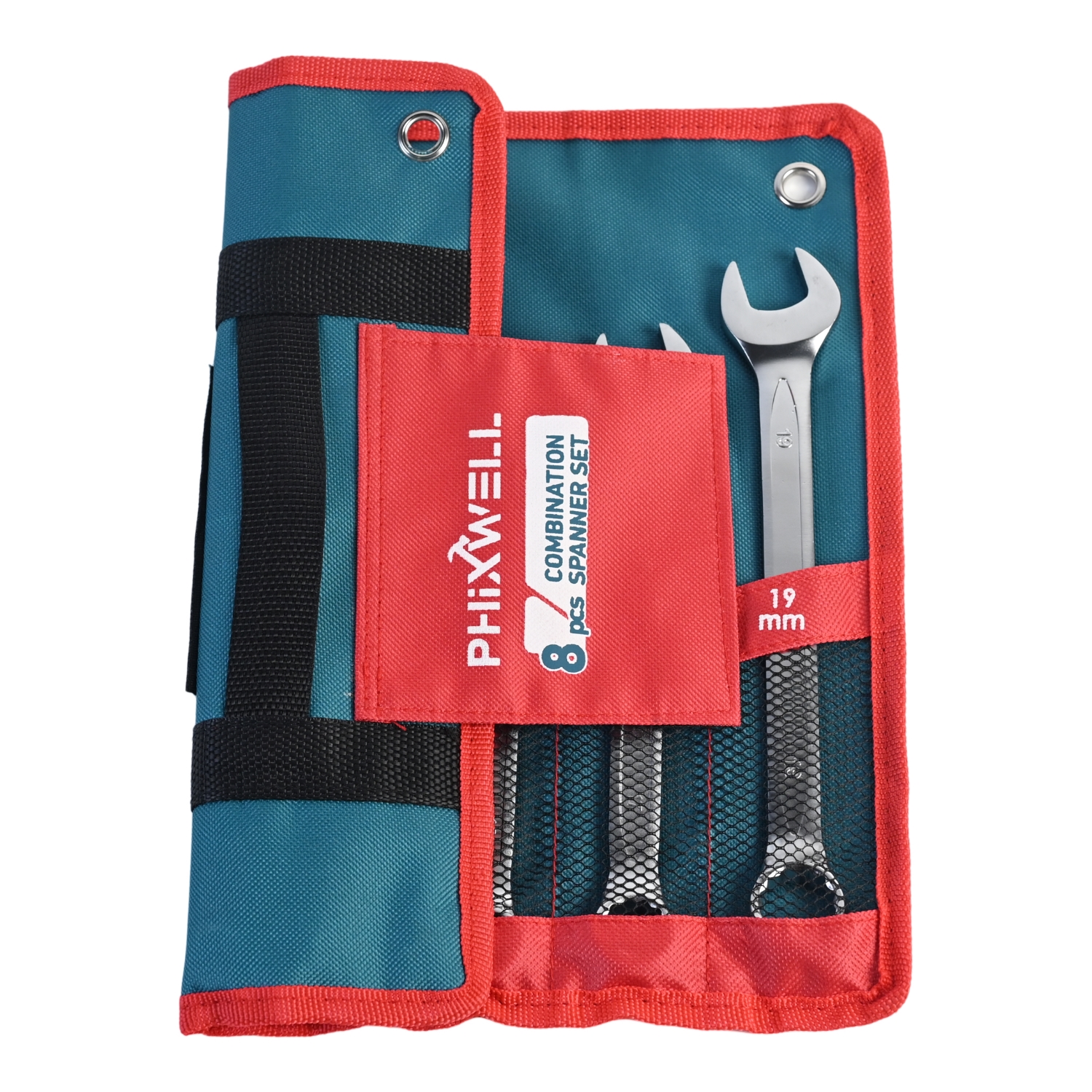 717531 Conjunto de chaves combinadas PHIXWELL 8 PCS