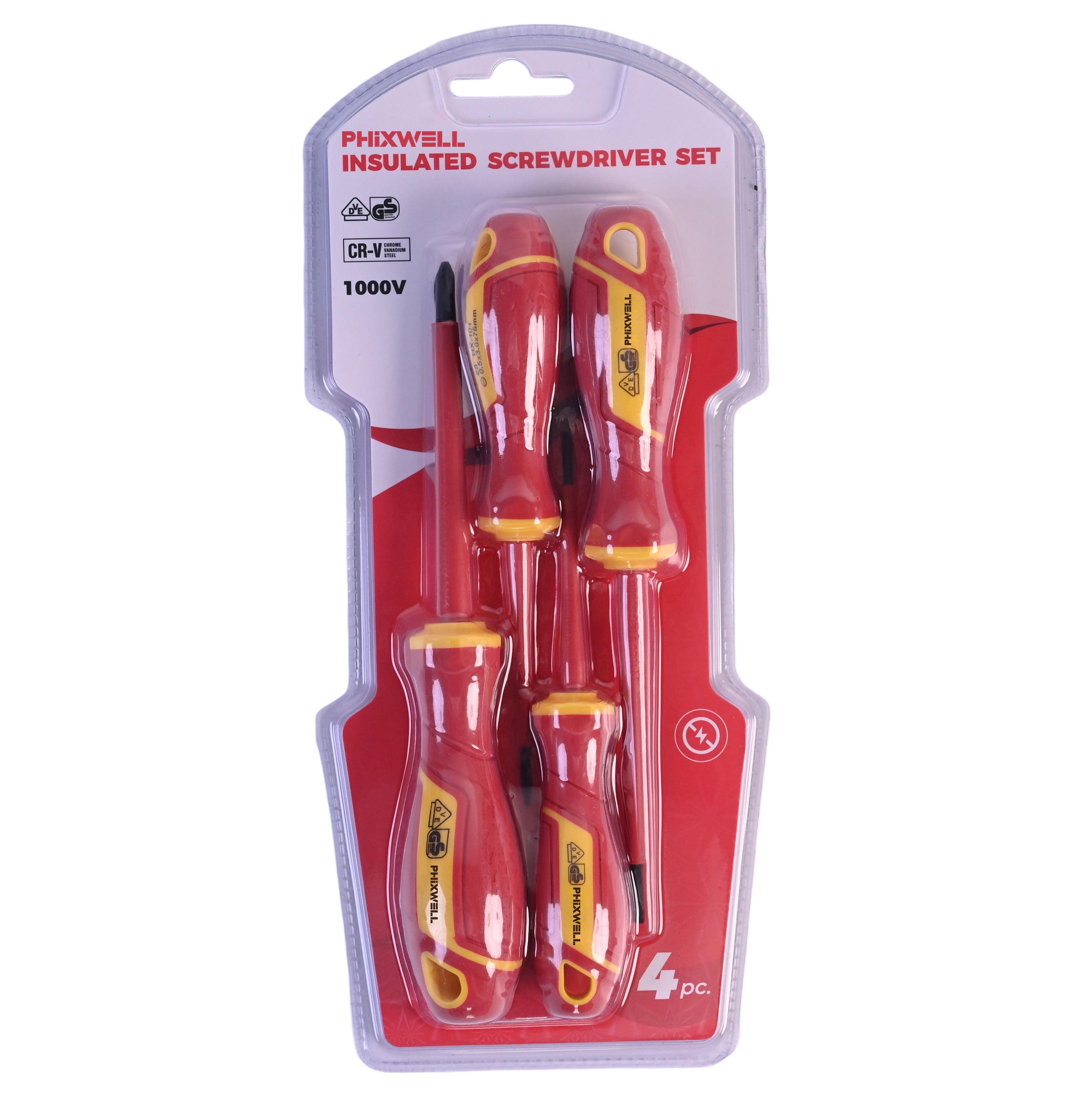 Conjunto de chave de fenda isolada