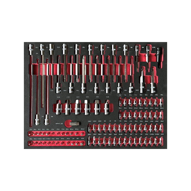 719503 Conjunto de ferramentas para gabinete de ferramentas PHIXWELL 249pcs